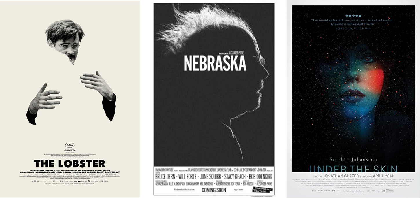 Posters de películas del 2014 con muy buen diseño