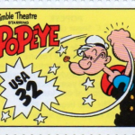 Se creó un sello especial de Popeye en USA