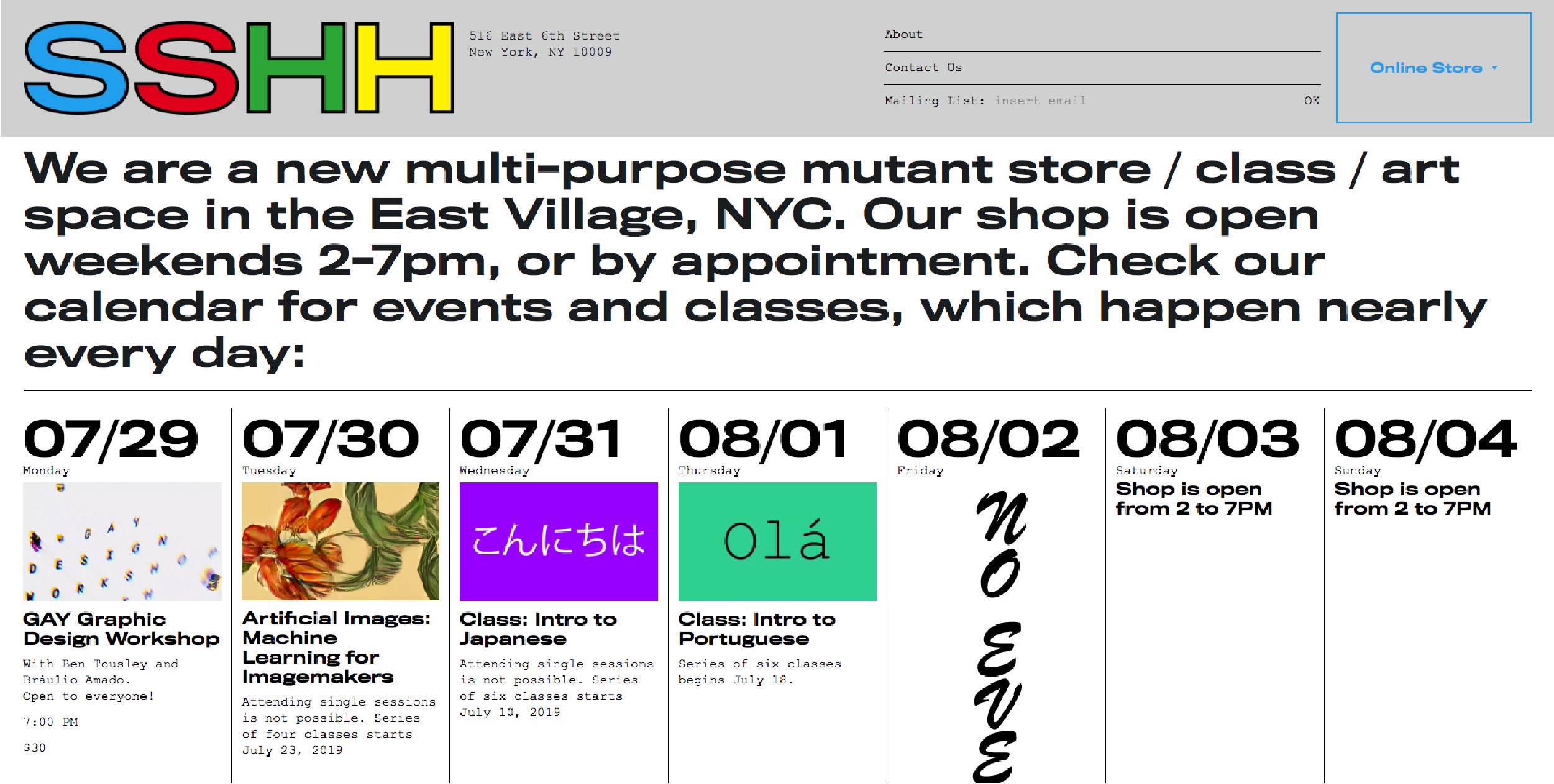 tendencias diseño web 2019 - brutalismo