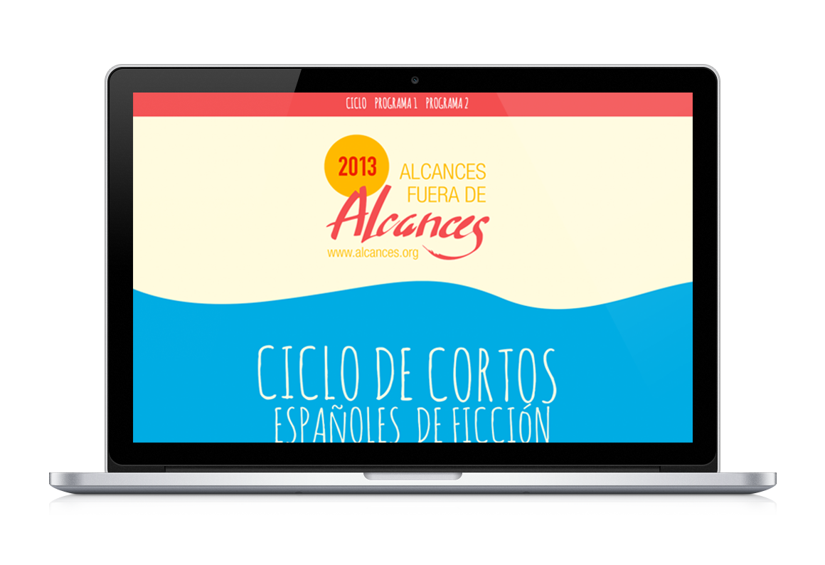 desarrollo web de Ciclo de cortos Alcances 45