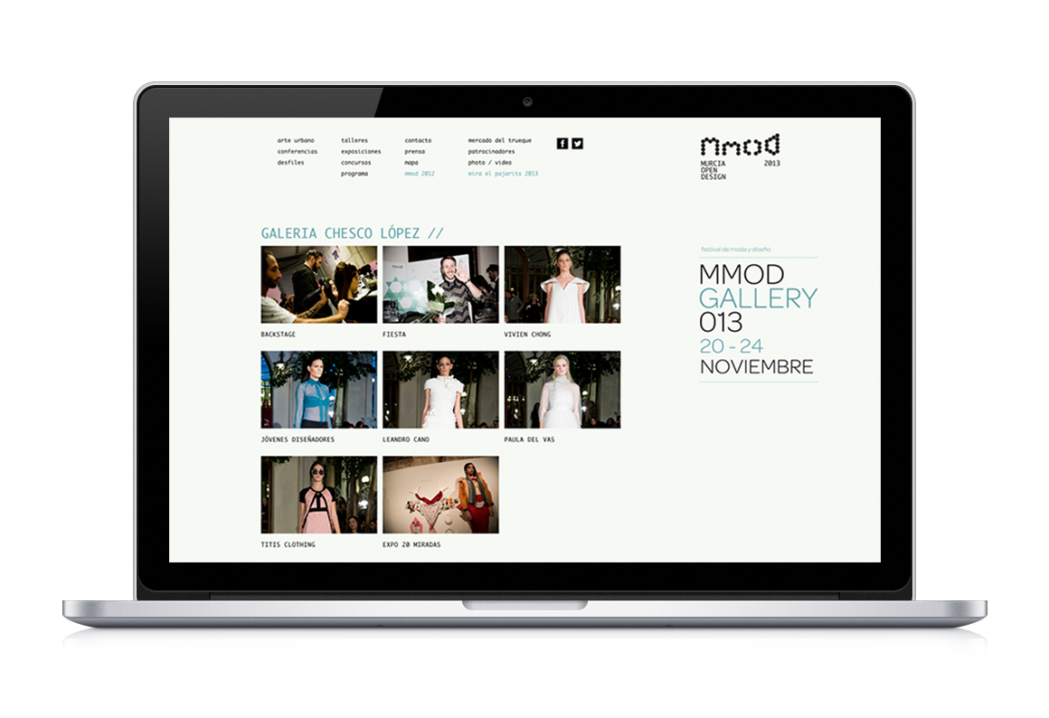 web development of Mmod 2013