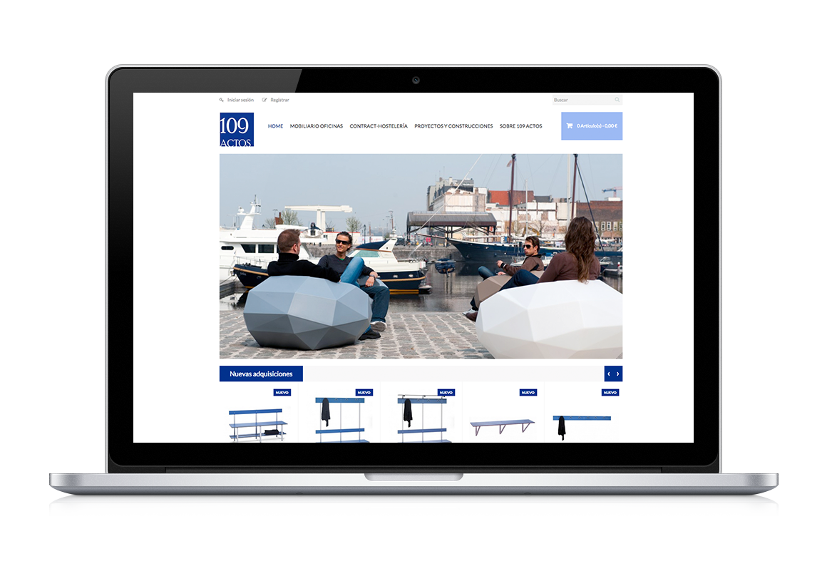 Sample of shop online