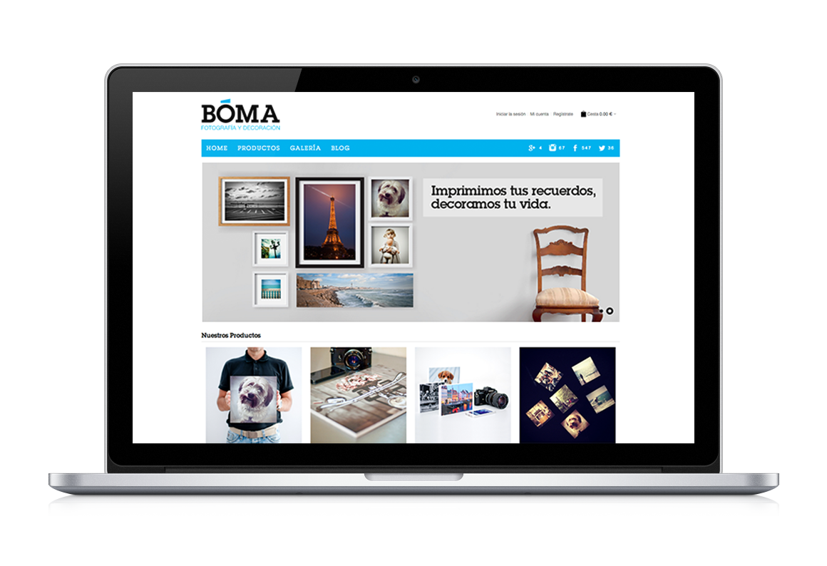 Tienda online:BOMA