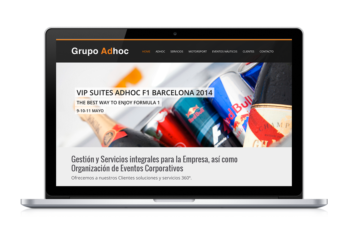 Web development:Grupo Adhoc