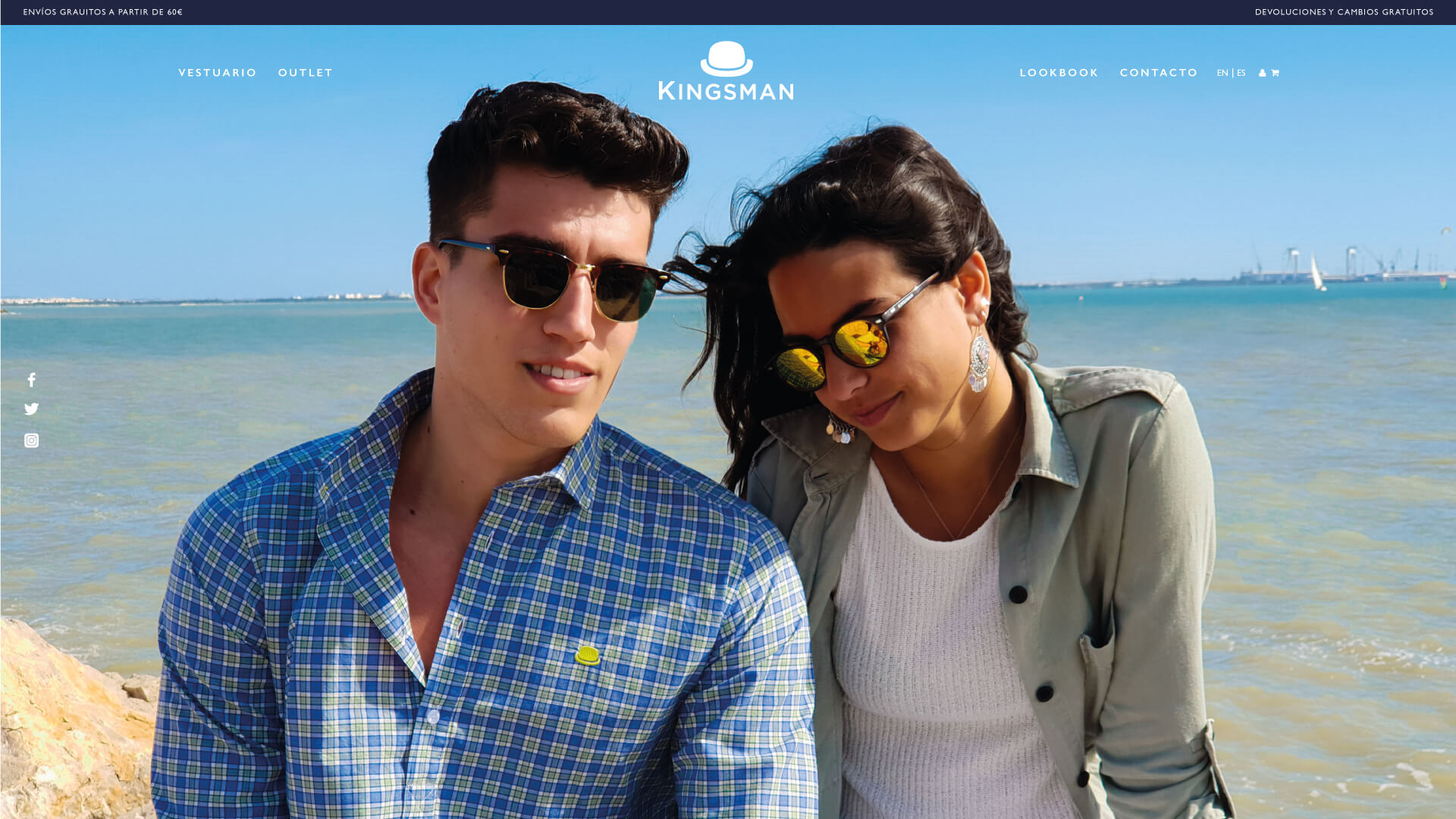 Desarrollo web:Kingsmanclothes